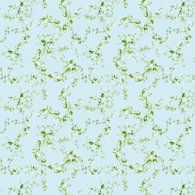 Libby Fabric in Duck Egg