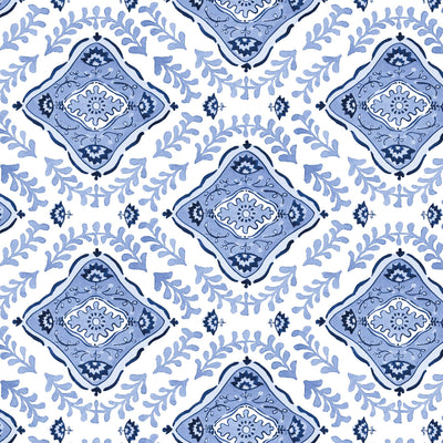 Mandalay Fabric in Blue