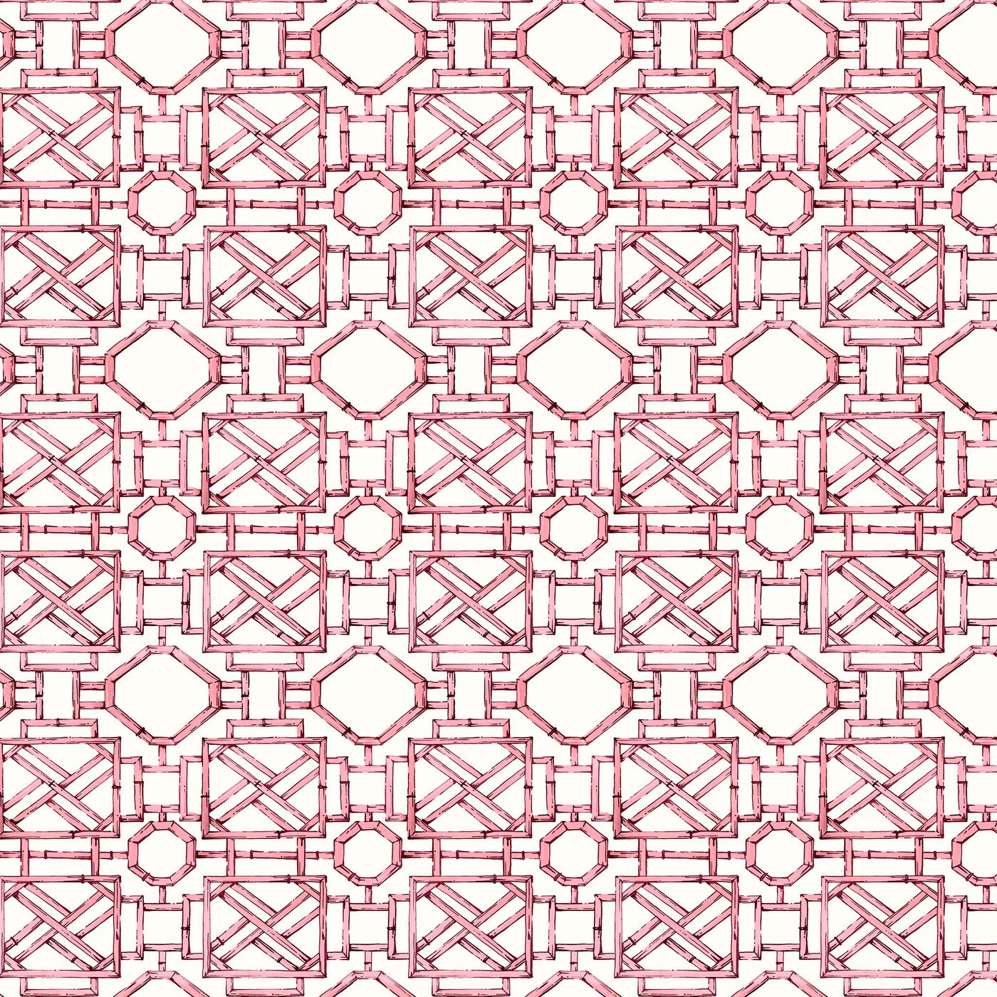 Mustique Fabric in Shell Pink