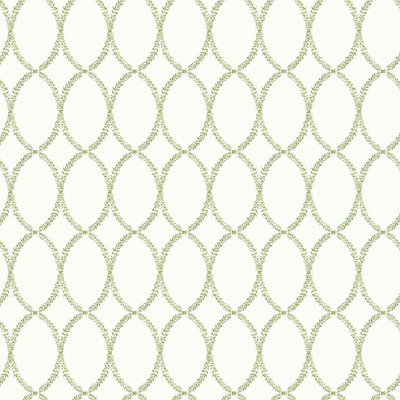 Chloe Wallpaper in Sage