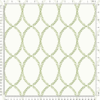 Chloe Wallpaper in Sage