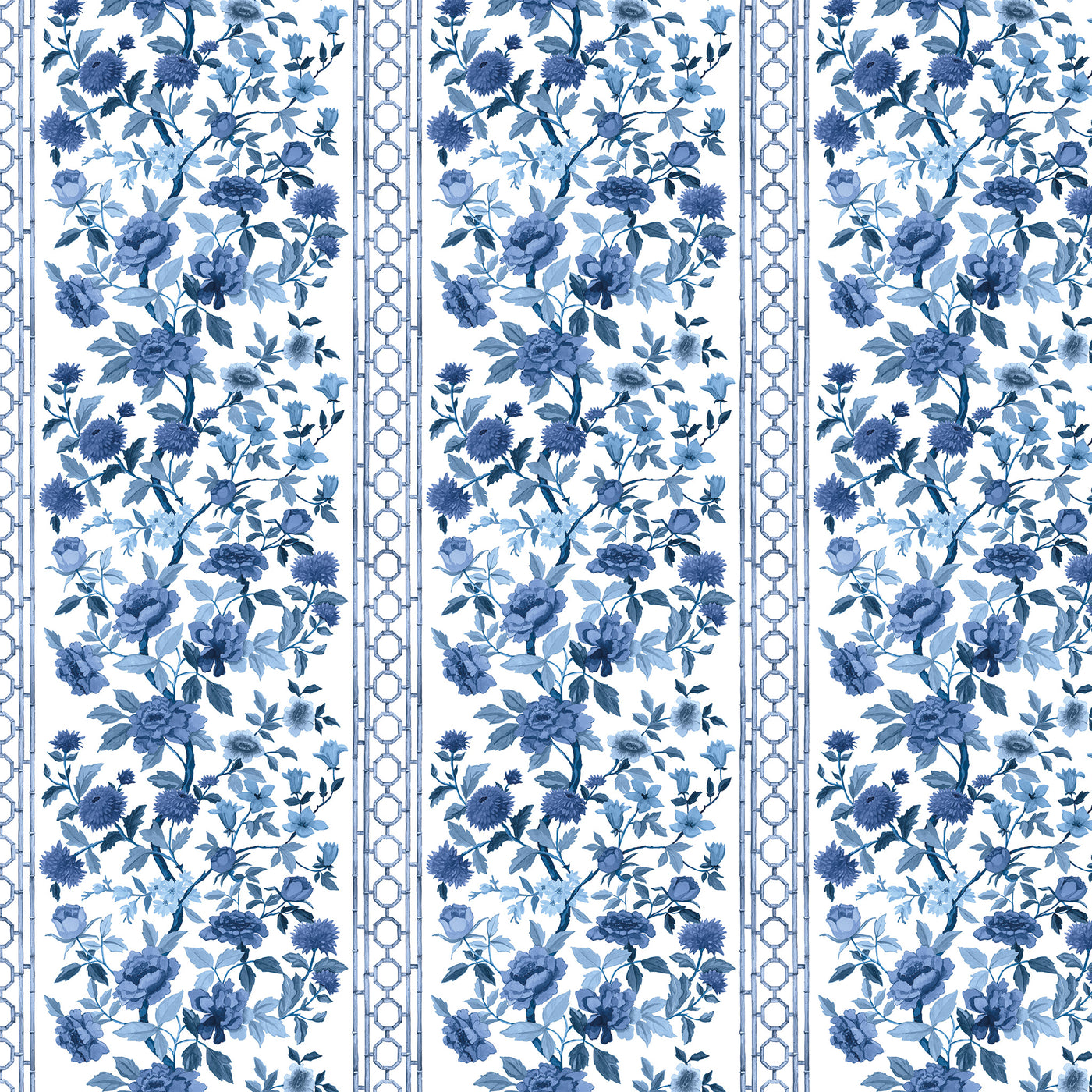 Esme Wallpaper in Blue