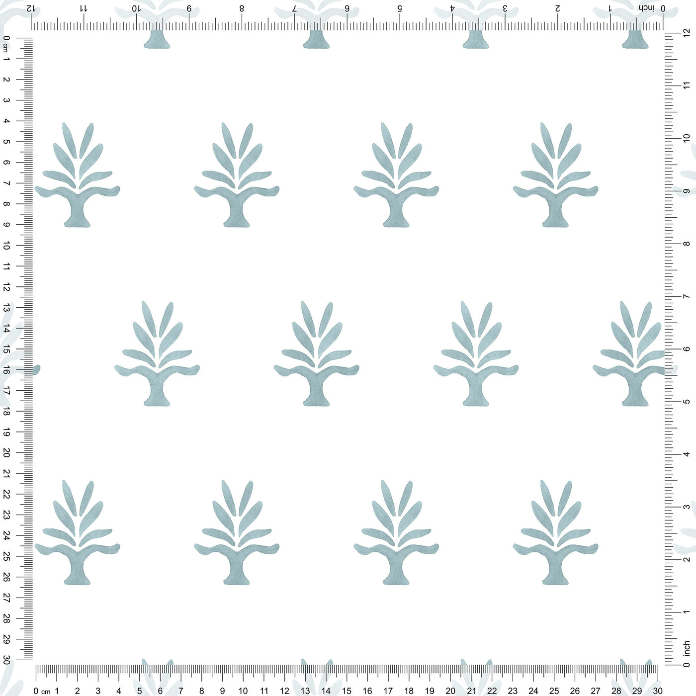 Jane Wallpaper in Sea Glass